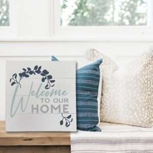 5344 Welcome to our Home Eucalyptus