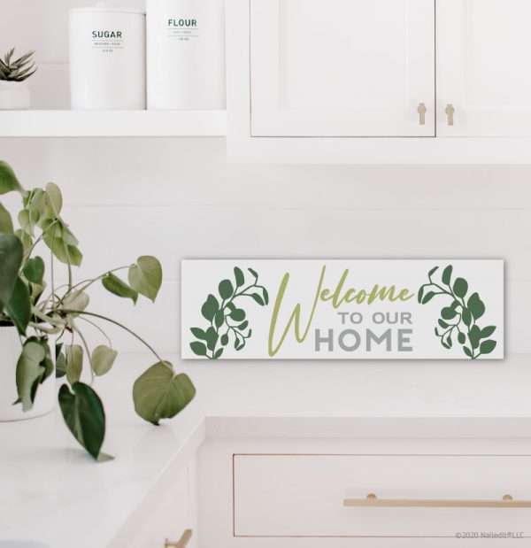5345 Welcome to our Home Eucalyptus