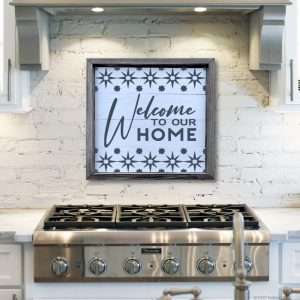 5346 Welcome to our Home Starburst