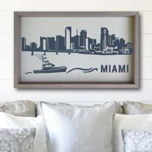 8086A Miami Skyline