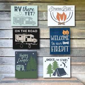 TM166- Camping/Outdoors 9x12