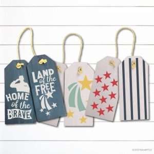 TM143- American Pride Door Tags