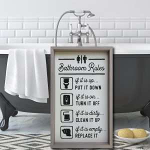 5359 Bathroom Rules