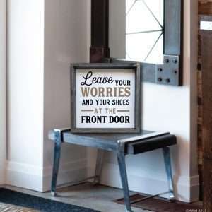 5364 Leave Your Worries and Your Shoes