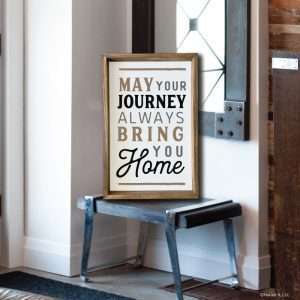 5365 May Your Journey Bring You Home Sizes