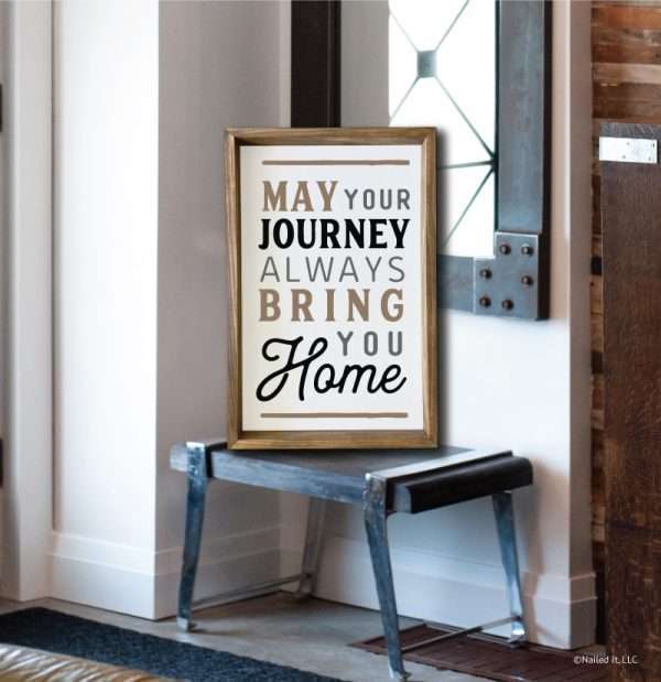 5365 May Your Journey Bring You Home Sizes