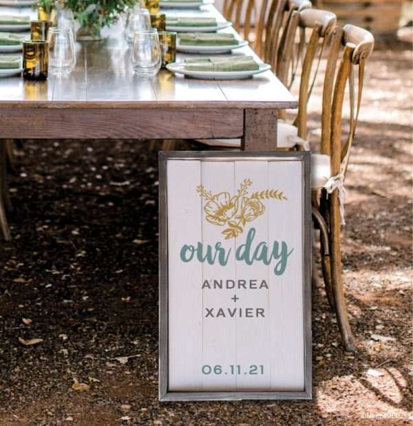 7029 Floral Wedding Our Day