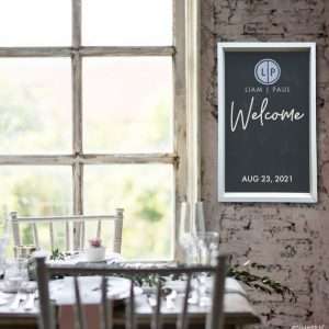 7031 Modern Wedding Welcome