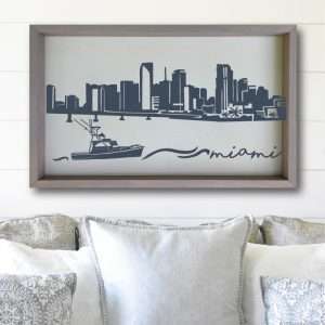 8086B Miami Skyline