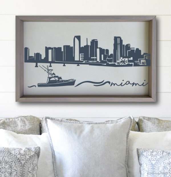 8086B Miami Skyline