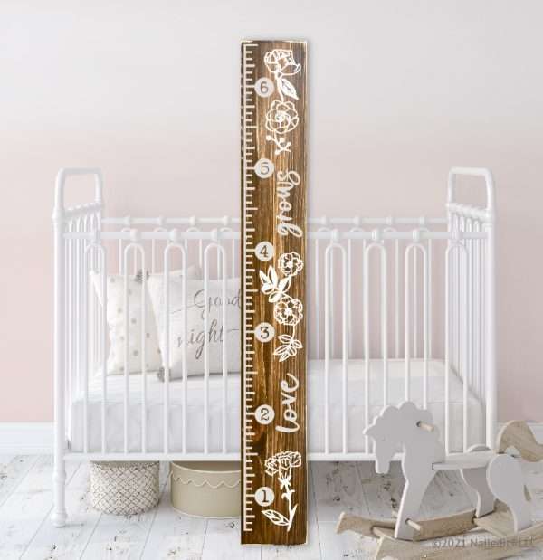 5472 Floral Growth Ruler