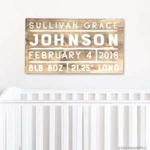 5479 Farmhouse Birth Announcement