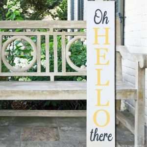 LD115 Hello There Porch Plank