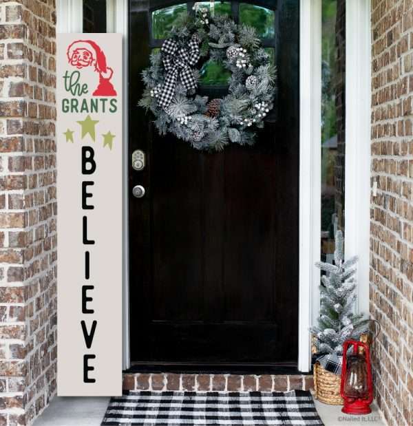 1067 Personalized Santa Believes