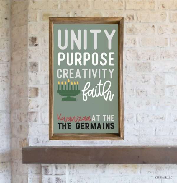 1069 Kwanzaa Unity Personalized