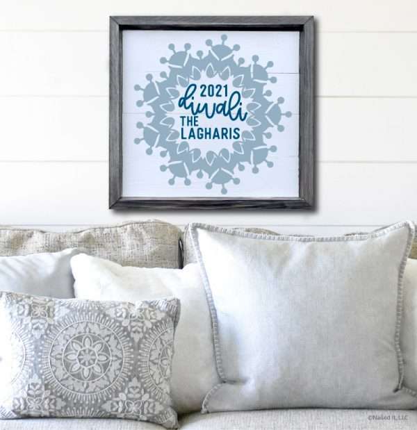 1072 Diwali Mandala Personalized