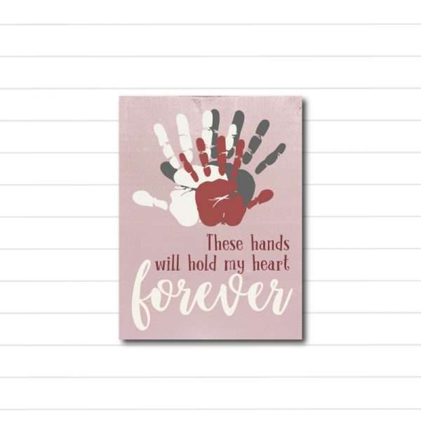 LD145 Valentine Handprint