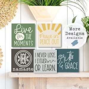 TM195 Inspirational 5″x5″ Block