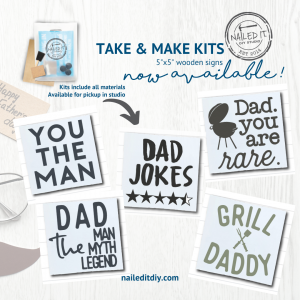 TM201 Father's Day 5"x5" Block