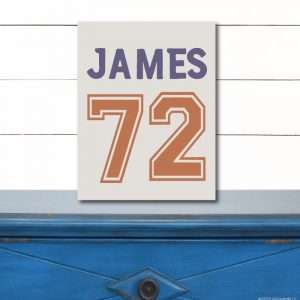 6126 Name Sports Number