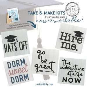 TM202 Graduation Take and Make 5x5