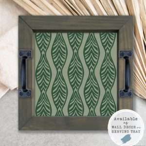 5565 Zebra Leaf Pattern